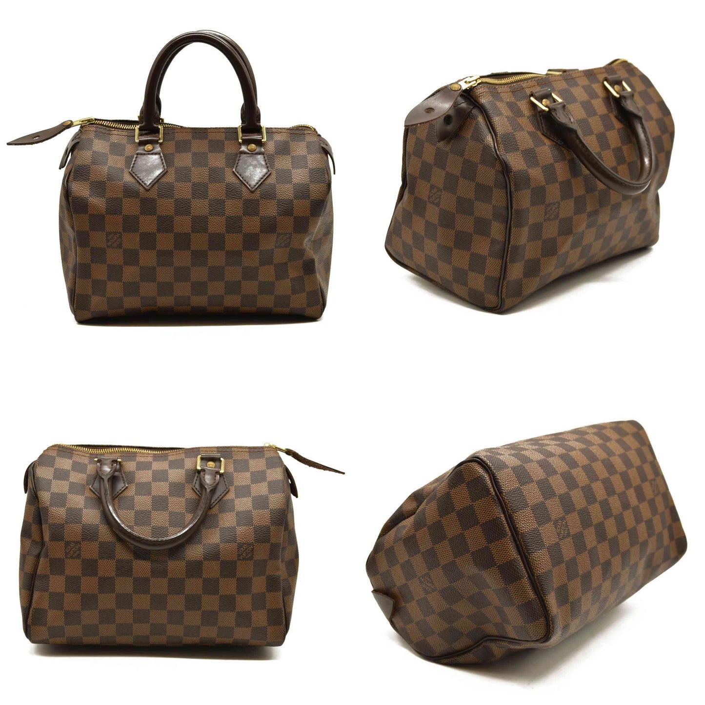 Louis Vuitton  Damier Ebene Speedy 25 SP0038