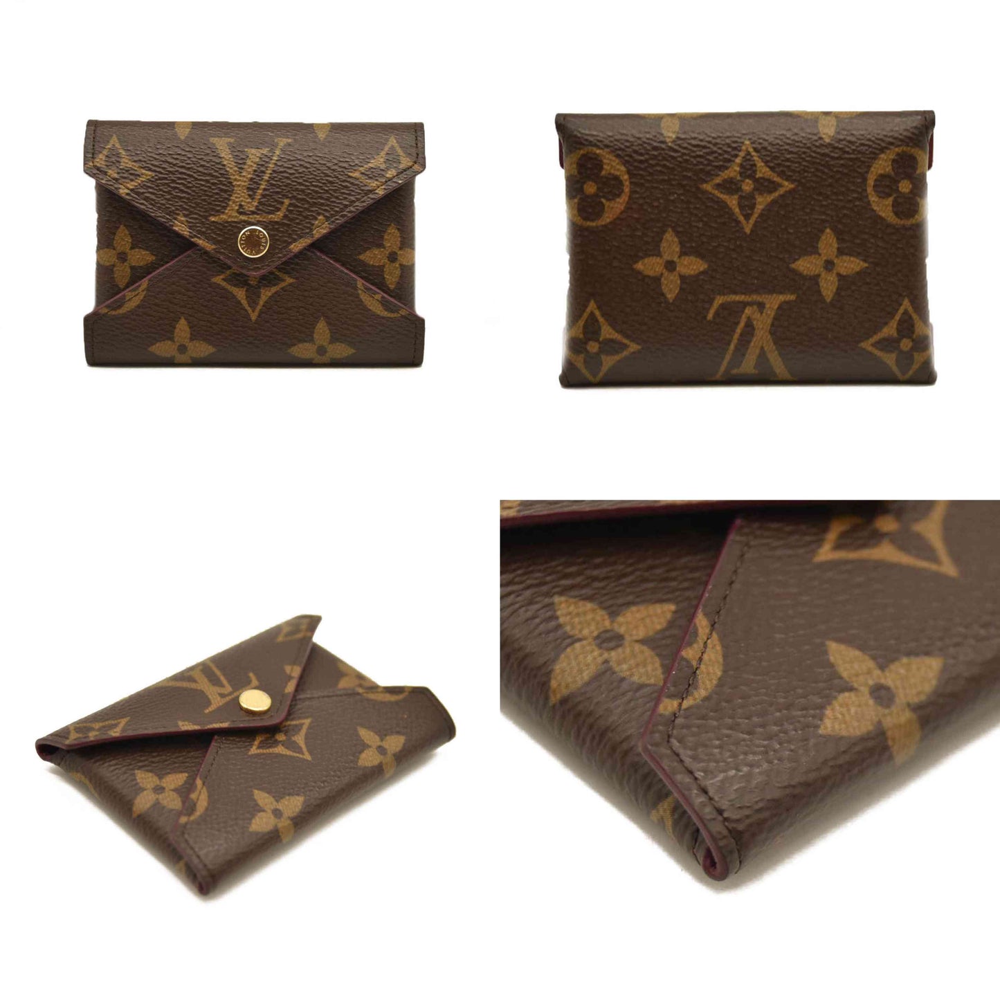 Louis Vuitton  Monogram Small Kirigami Pochette Insert Fuchsia