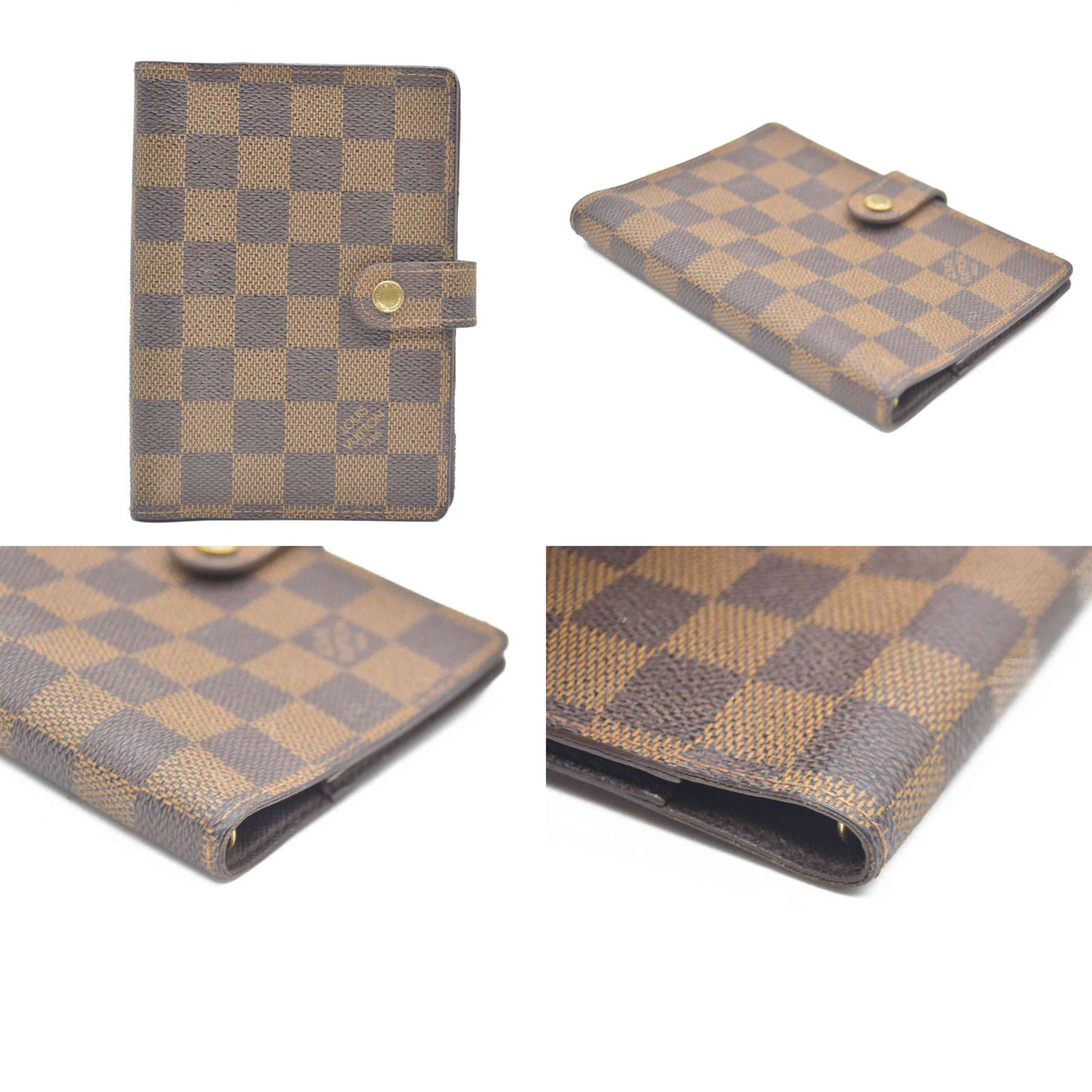 Louis Vuitton Damier Agenda PM Notebook Cover Brown CA0979
