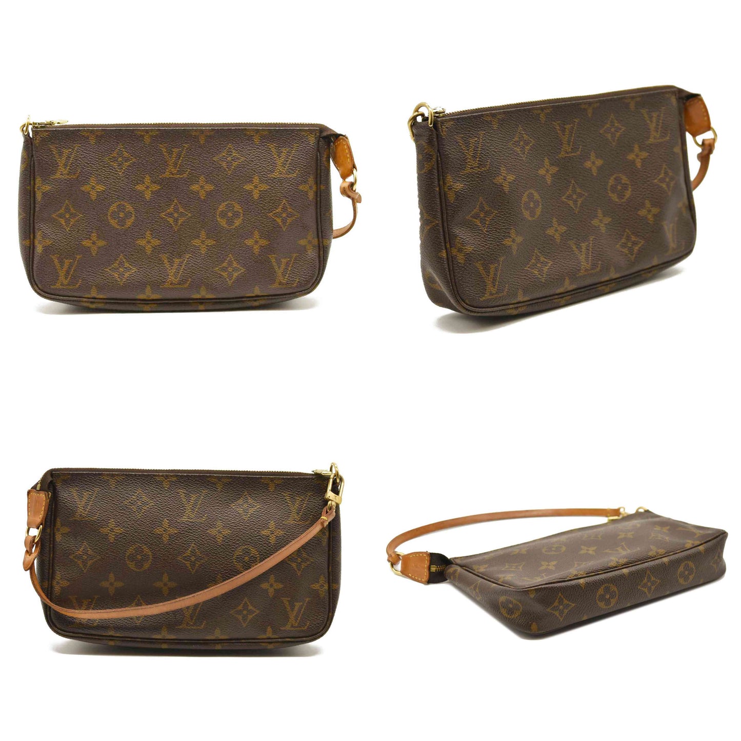 LOUIS VUITTON  Monogram Pochette Accessories VI0030