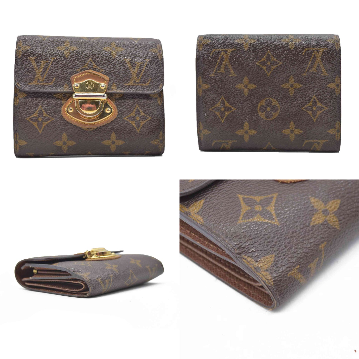 $750 LOUIS VUITTON Monogram Trifold Koala Wallet TA4140