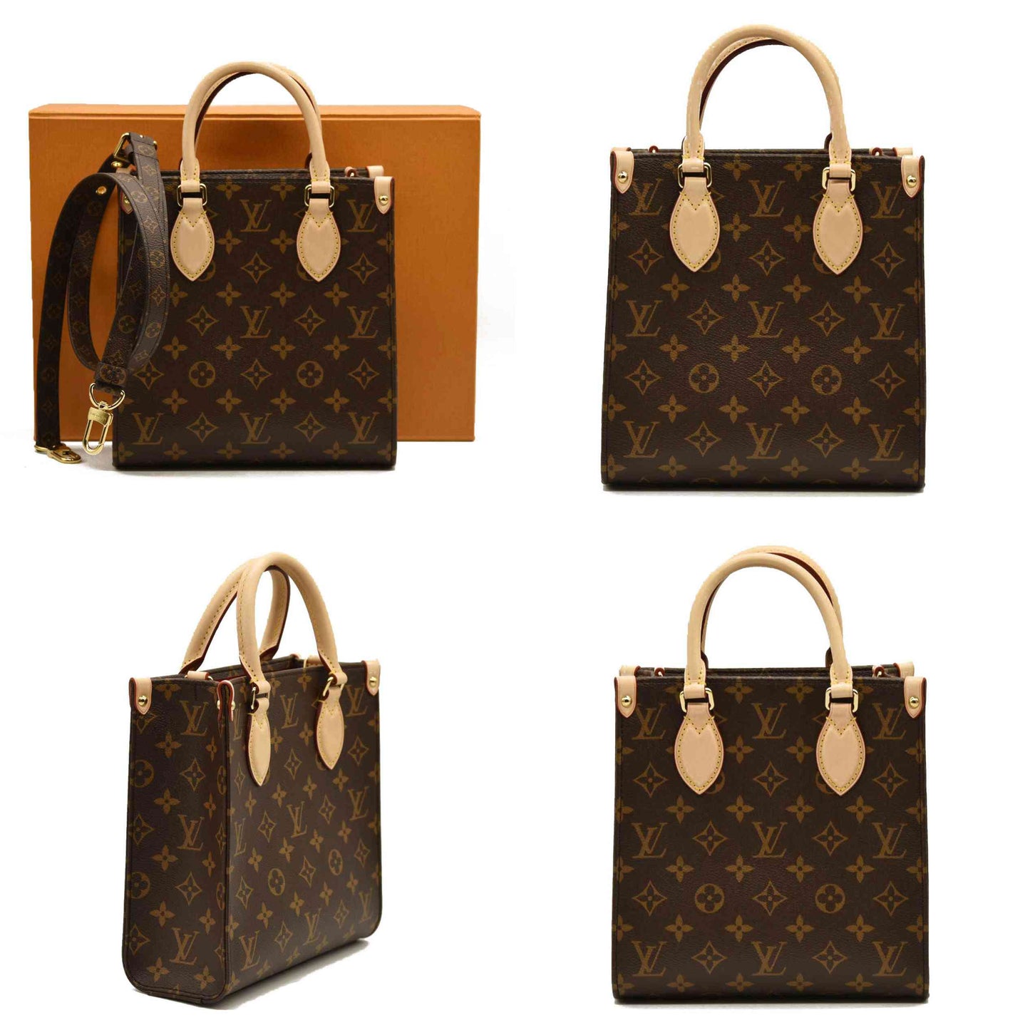 LOUIS VUITTON  Monogram Sac Plat BB RFID