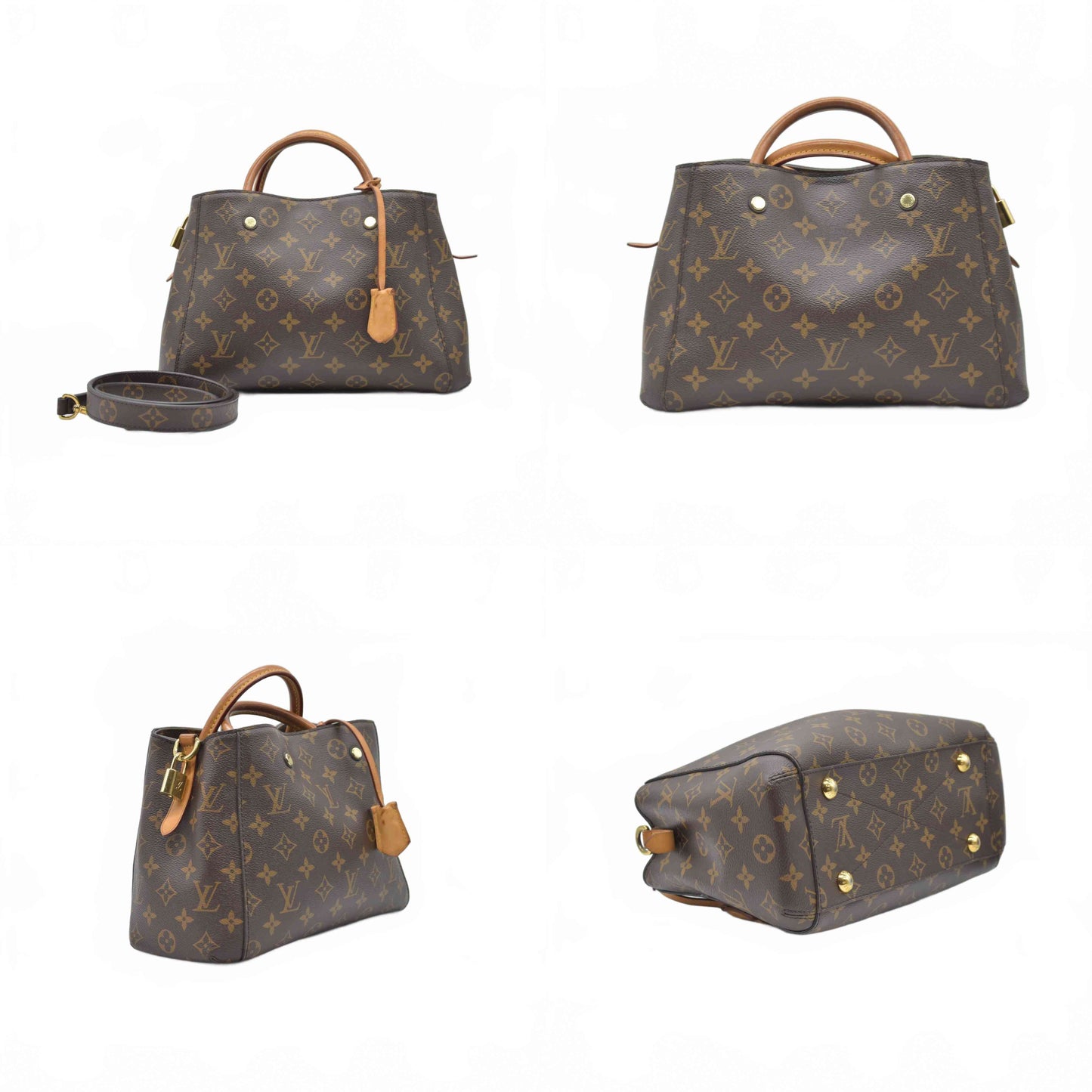 $2750 2016 Louis Vuitton Monogram Monogram Montaigne BB TR0146