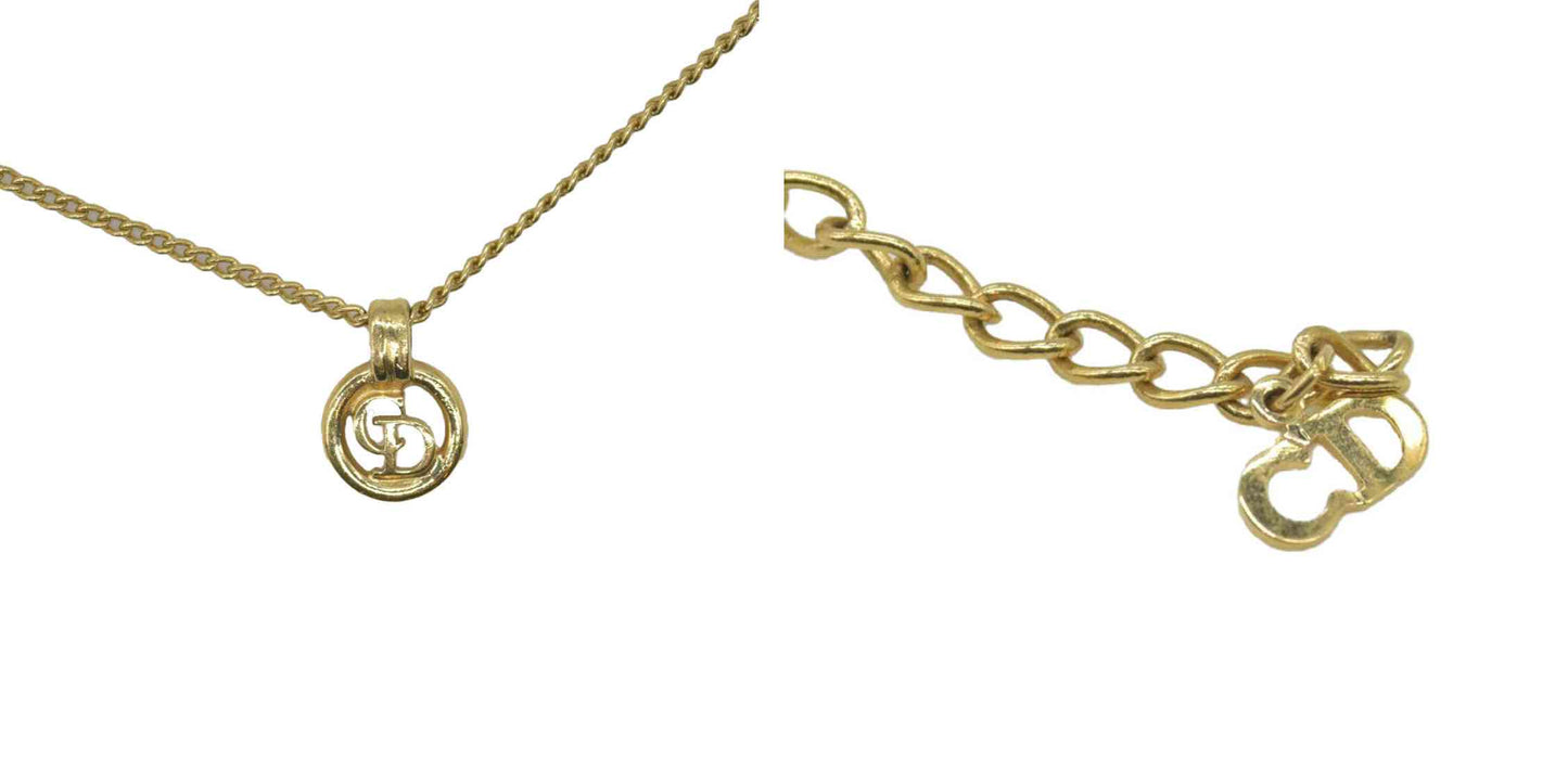 $300 Christian Dior  Vintage CD Pendant Necklace CONSIGNMENT
