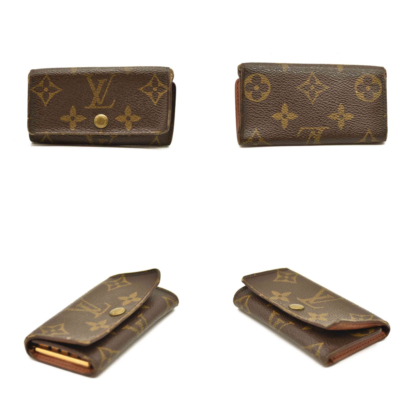 Louis Vuitton  Monogram 4 Key Multicles Holder TH0996
