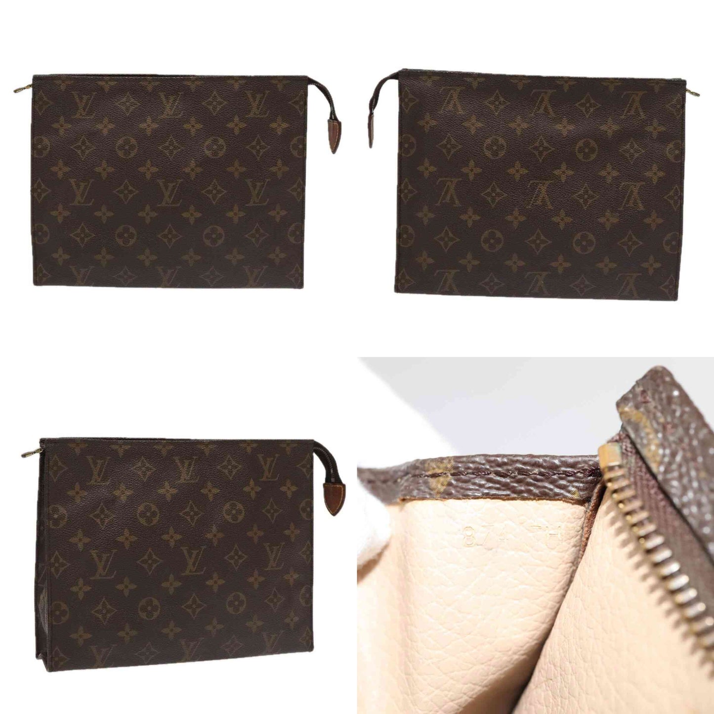 Louis Vuitton  Monogram Toiletry Pouch 26 874TH