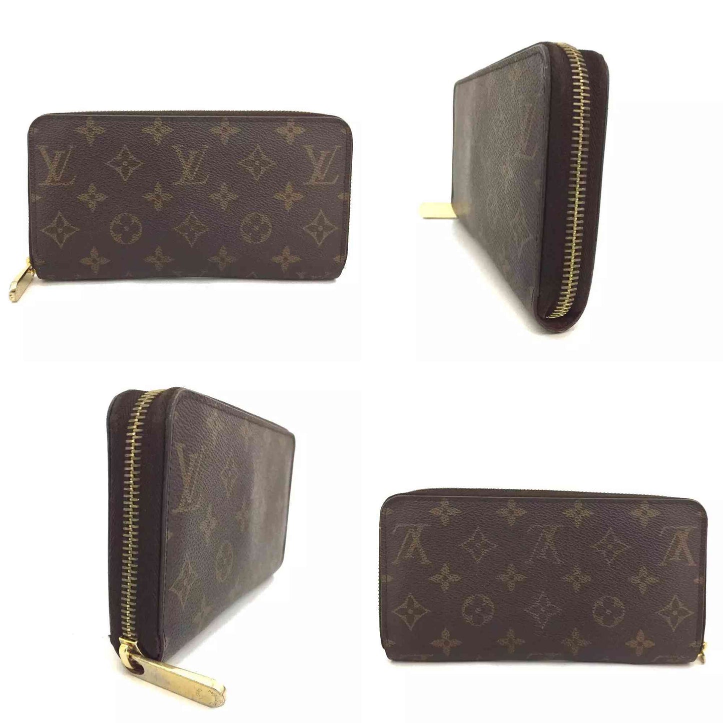 Louis Vuitton  Monogram Zippy Wallet Fuchsia CA4126