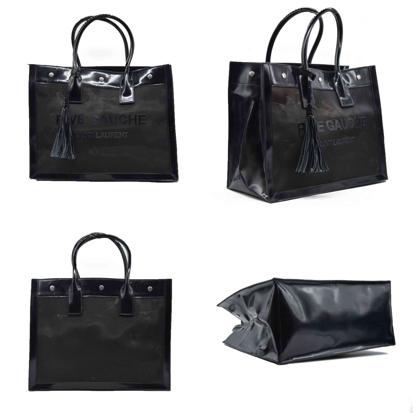 $3600 Saint Laurent Mesh Tote