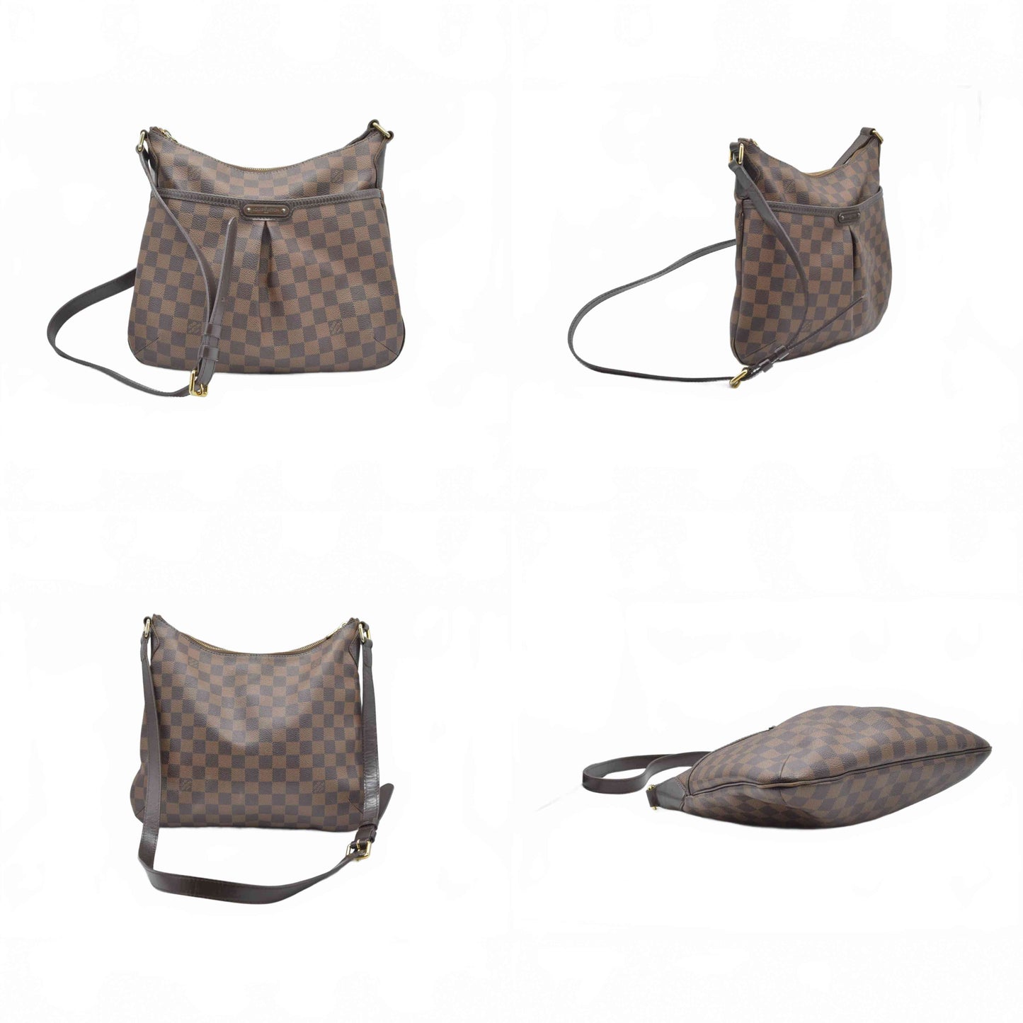 $1270 2013 Louis Vuitton Damier Ebene Bloomsbury PM DU1183