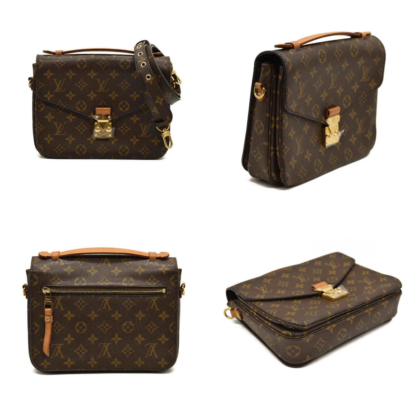 Louis Vuitton  Monogram Pochette Metis DR0150