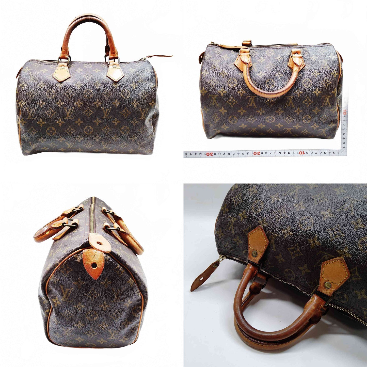 $1550 1984 Louis Vuitton Monogram Speedy 30 840