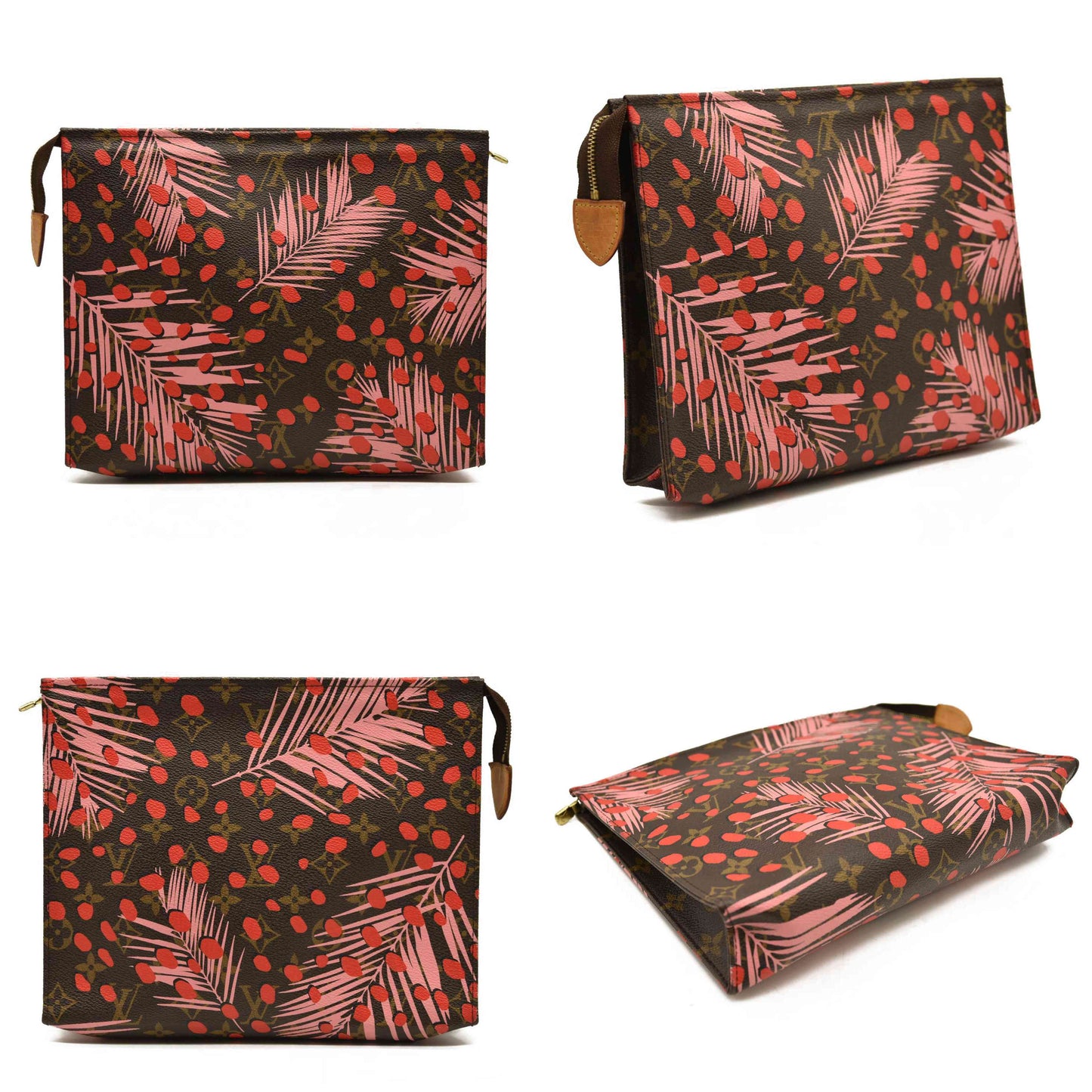 Louis Vuitton  Monogram Jungle Dots Toiletry Pouch 26 Sugar Pink Poppy