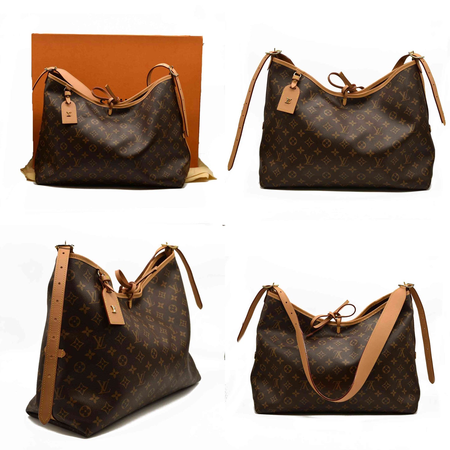 LOUIS VUITTON  Monogram CarryAll MM No pouch