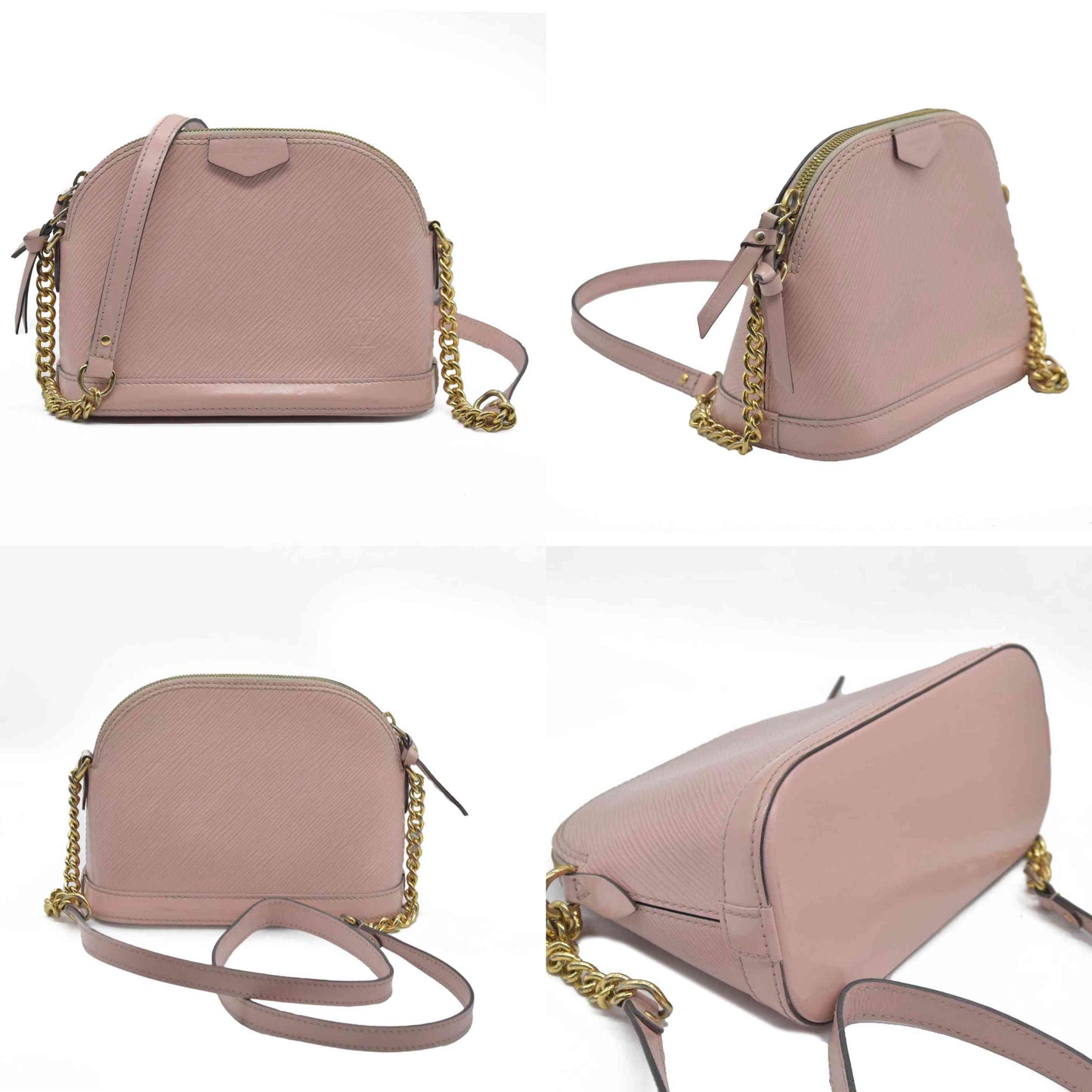 $1820 Louis Vuitton Epi Leather Alma Mini