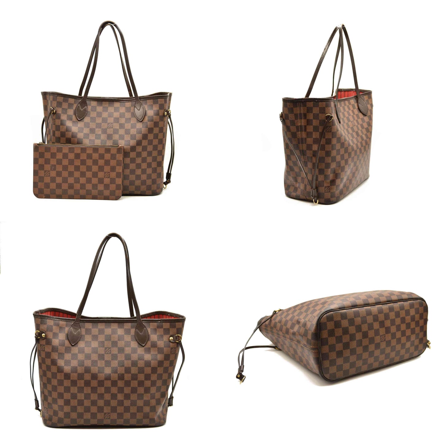 LOUIS VUITTON Damier Ebene Neo Neverfull MM