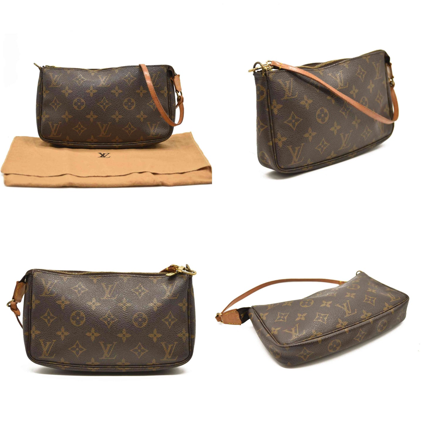 LOUIS VUITTON  Monogram Pochette Accessories VI0060