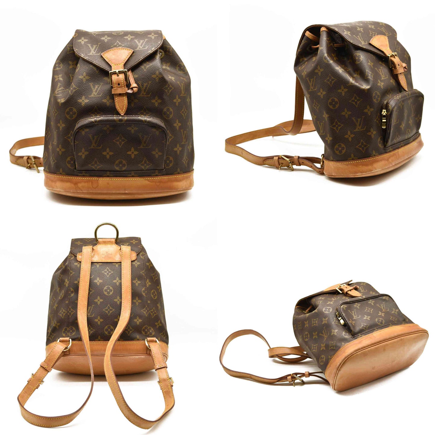 LOUIS VUITTON Monogram Montsouris MM Backpack SP0958