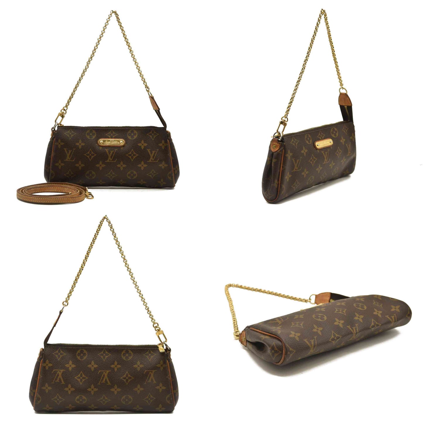 Louis Vuitton  Monogram Eva Clutch DU0058