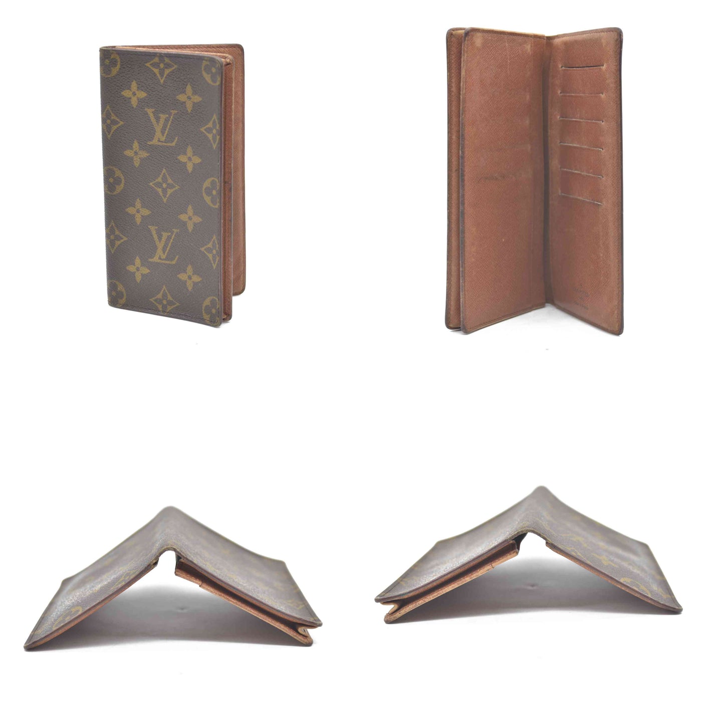 Louis Vuitton Monogram Porte Cartes Credit Yen Bifold Long Wallet CT1919