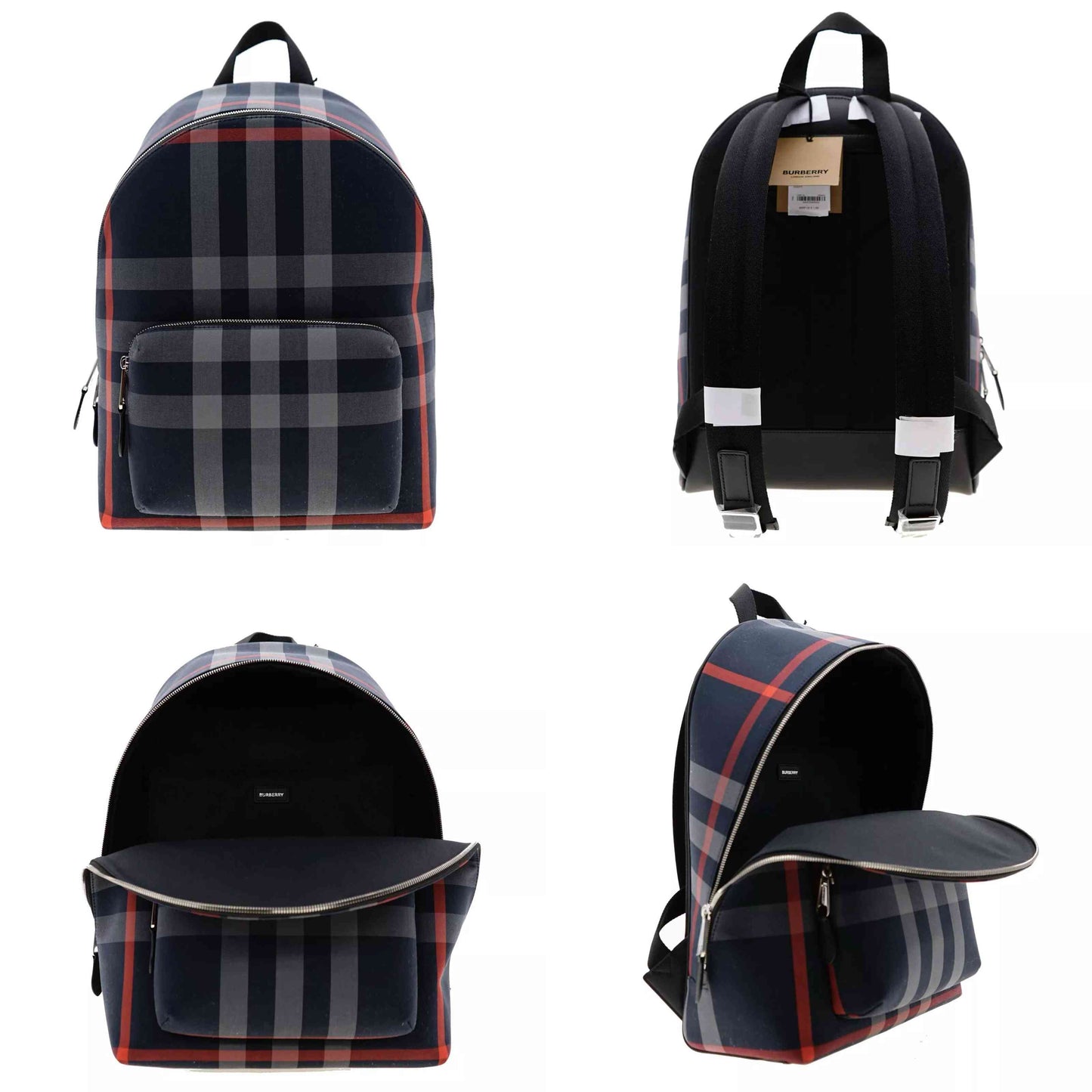 Burberry Jeff Check Backpack New Last one