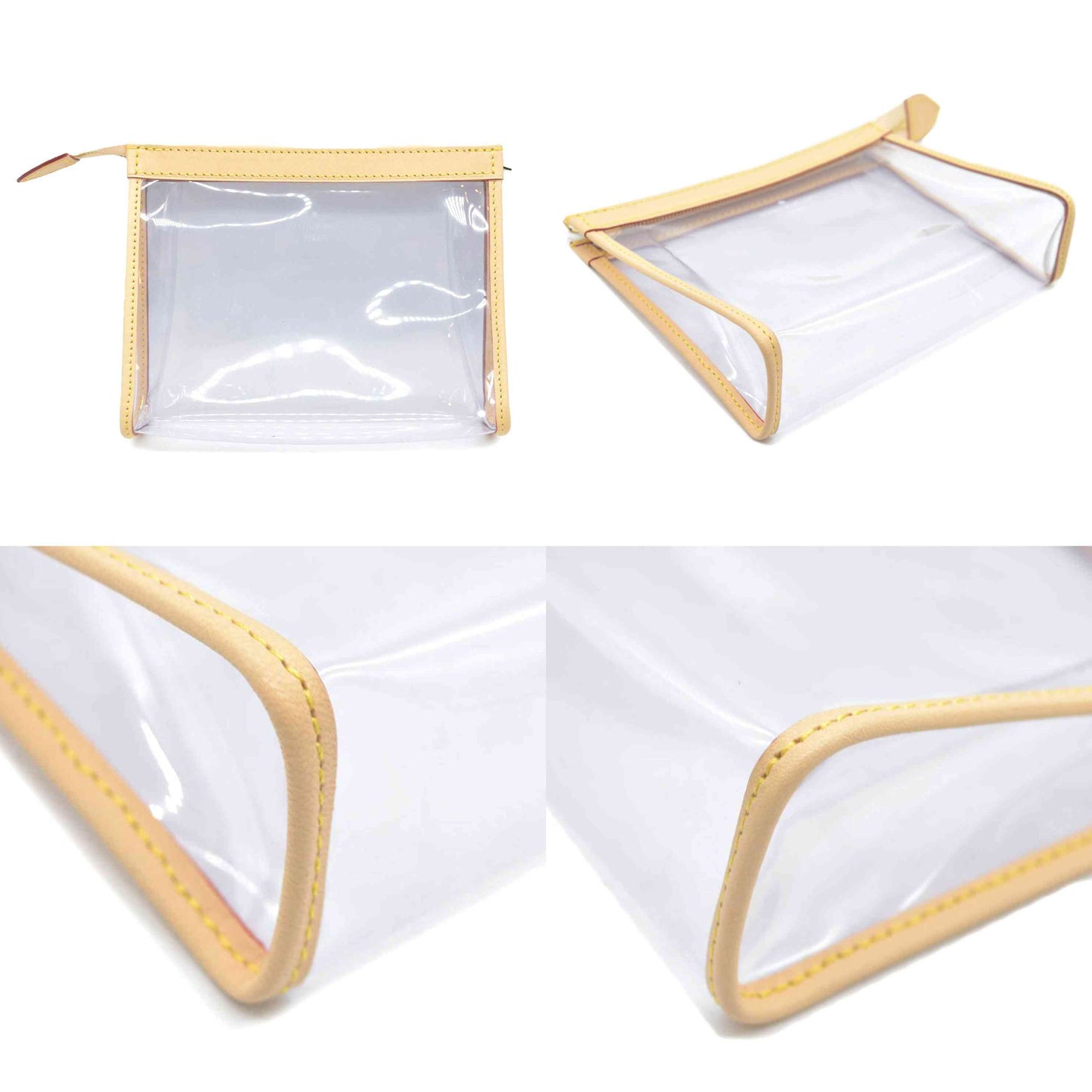 $1320 Louis Vuitton Medium Toilette Toiletry Pouch 19 Translucent
