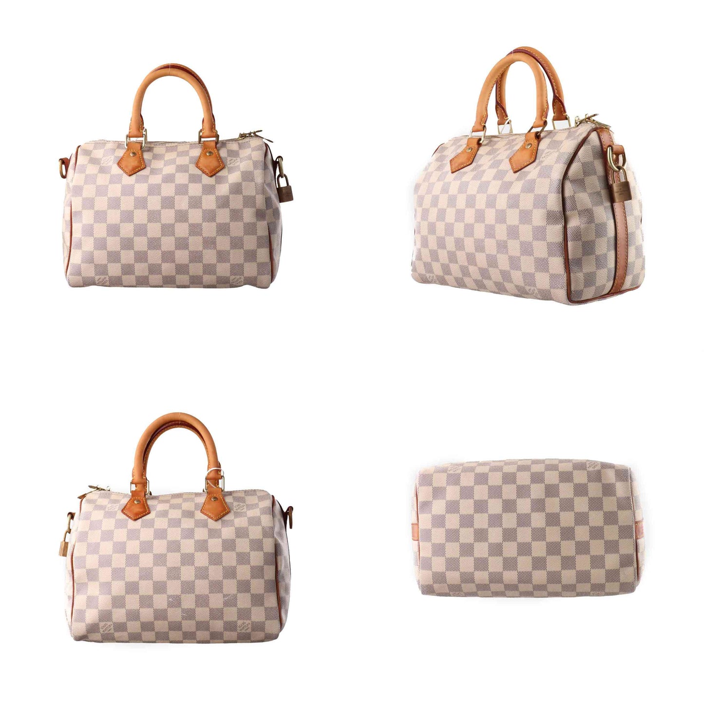 PRE-ORDER   Louis Vuitton  Damier Azur Speedy Bandouliere 25