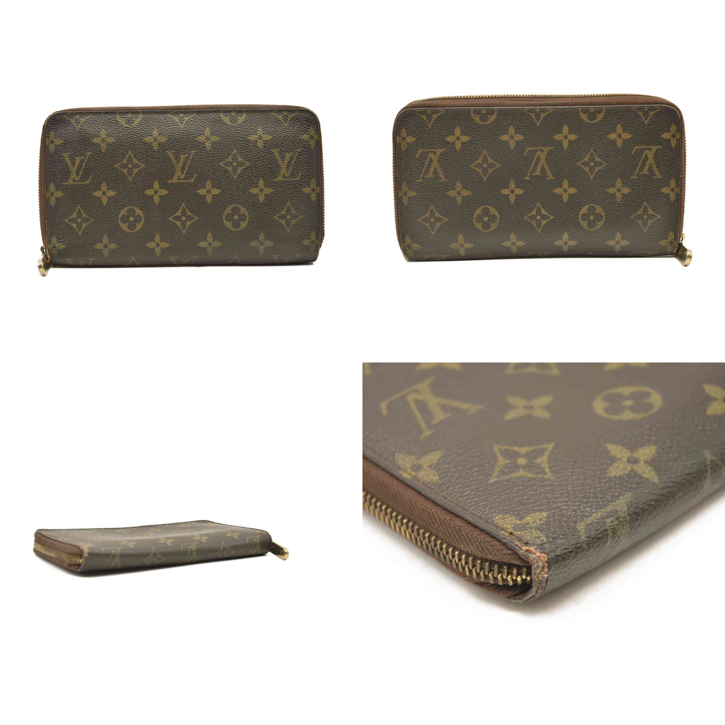 LOUIS VUITTON Monogram Zippy Organizer Wallet