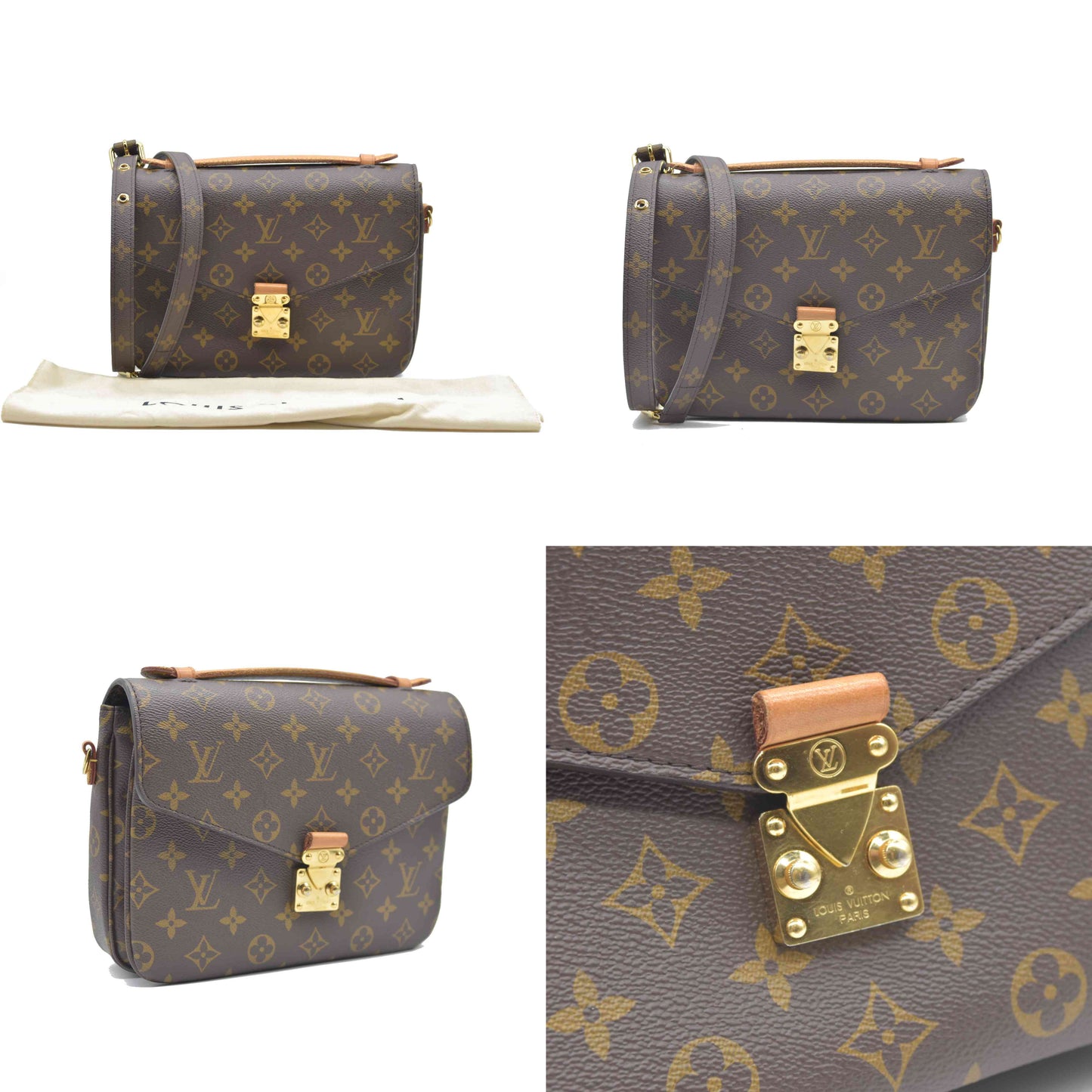 Louis Vuitton  Monogram Pochette Metis RFID Consignment