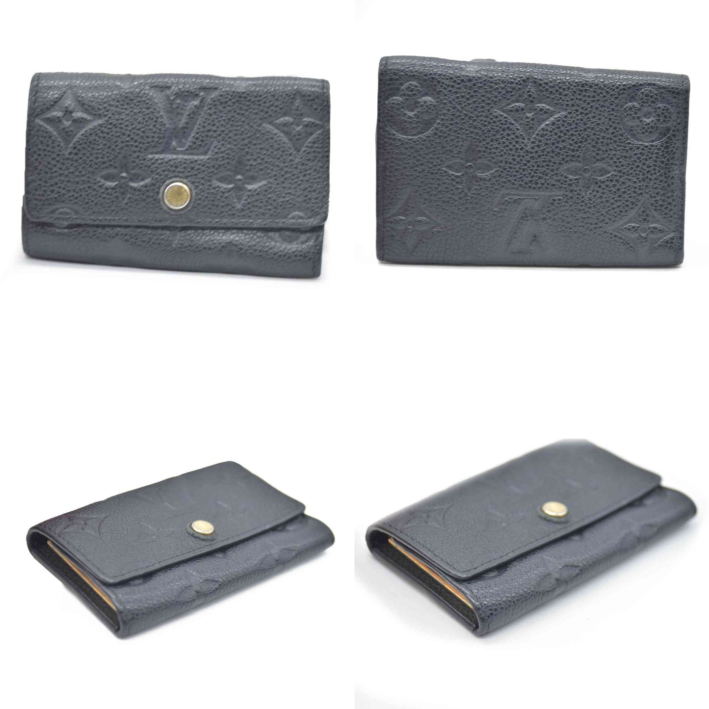 Louis Vuitton Monogram Empreinte Multicles Leather 6 Ring Key Case