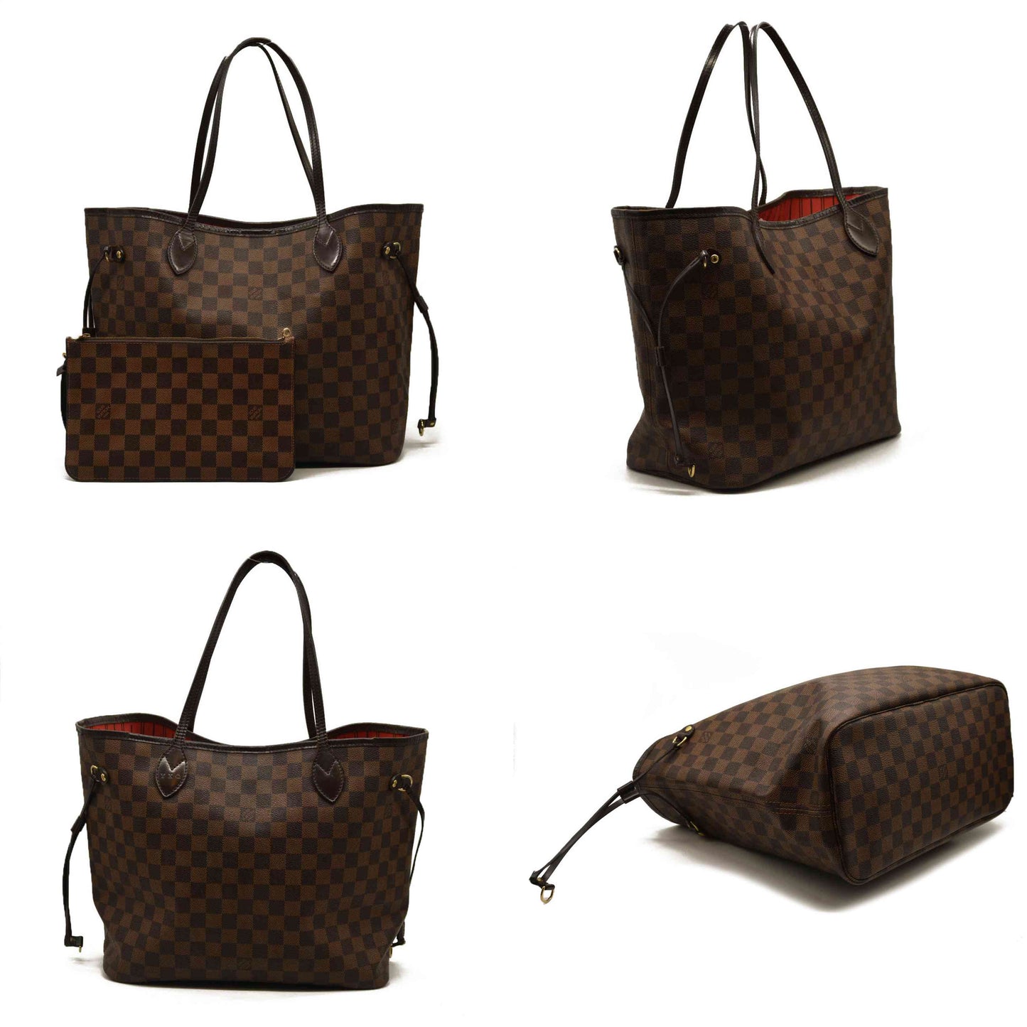 Louis Vuitton  Damier Ebene Neverfull MM