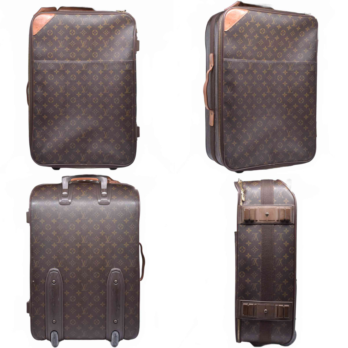 $3870 1999 Louis Vuitton Monogram Pegase 55 10021131 SP0939