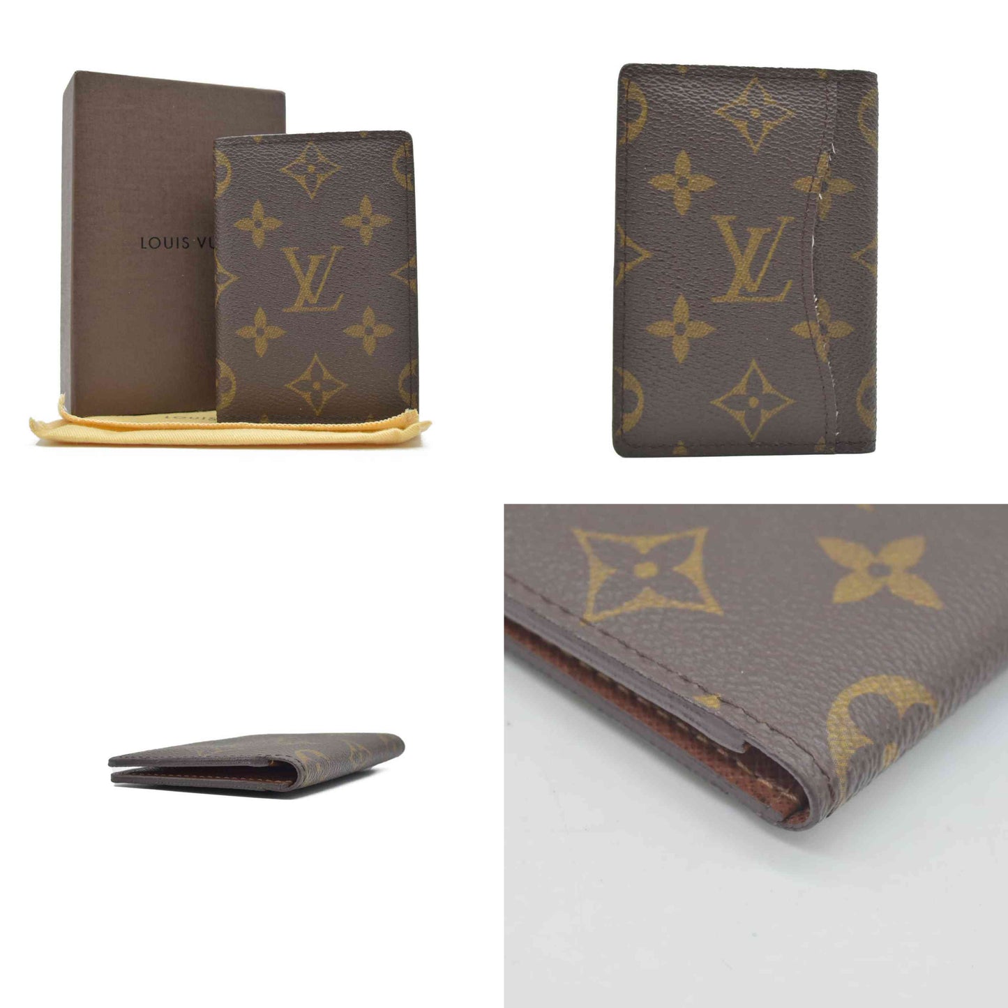 $440 2008 Louis Vuitton Monogram Pocket Organizer CONSIGNMENT MI2028