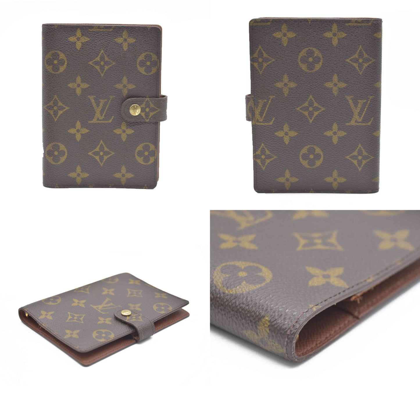 Louis Vuitton Monogram Agenda PM Notebook Cover Brown SP0090