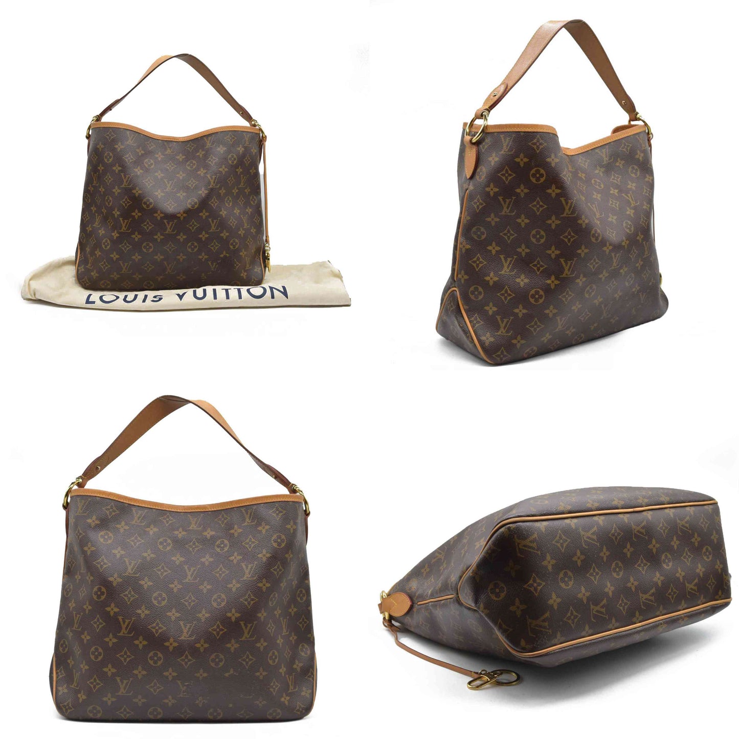 Louis Vuitton 2015 Monogram Pivoine Delightful MM