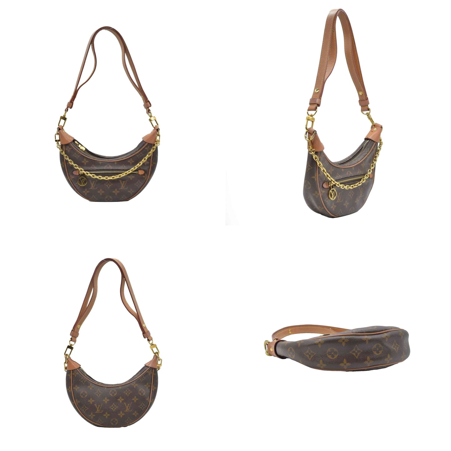 $2620 Louis Vuitton Monogram Loop