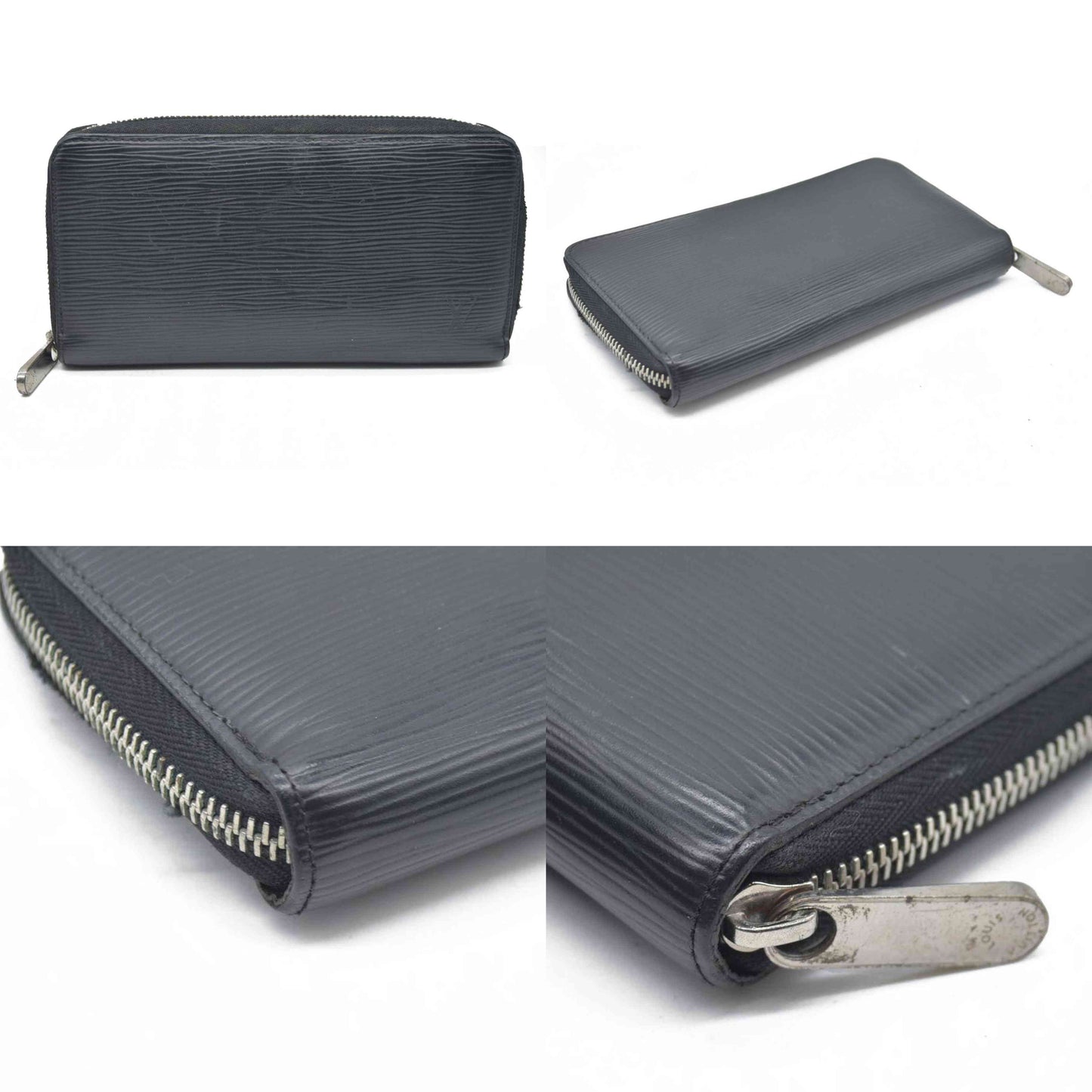 $965 Louis Vuitton 2018 Epi Leather Zippy Wallet