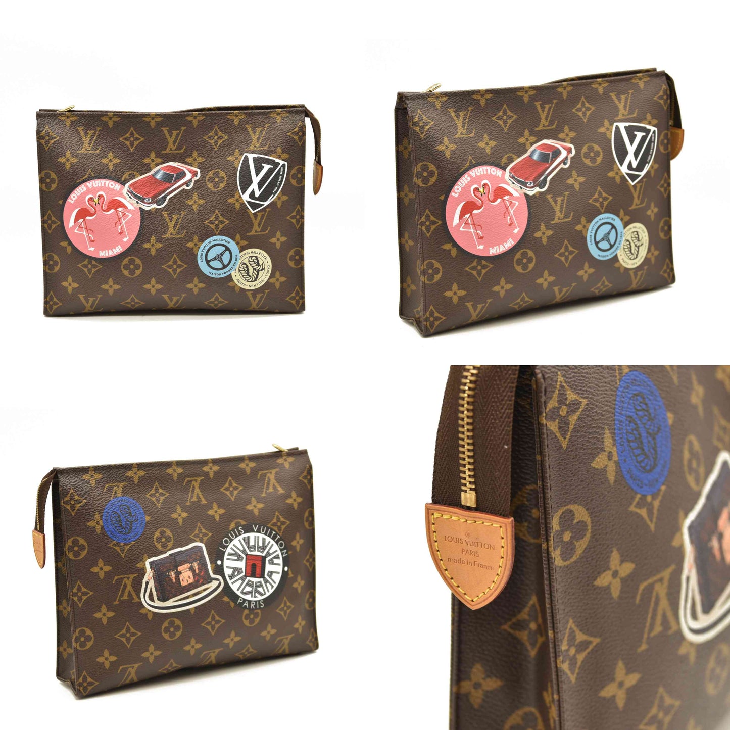 Louis Vuitton  Monogram World Tour Toiletry Pouch 26 SA4176