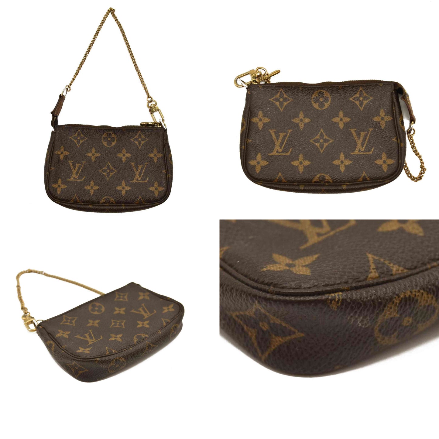 Louis Vuitton  Monogram Mini Pochette Accessories