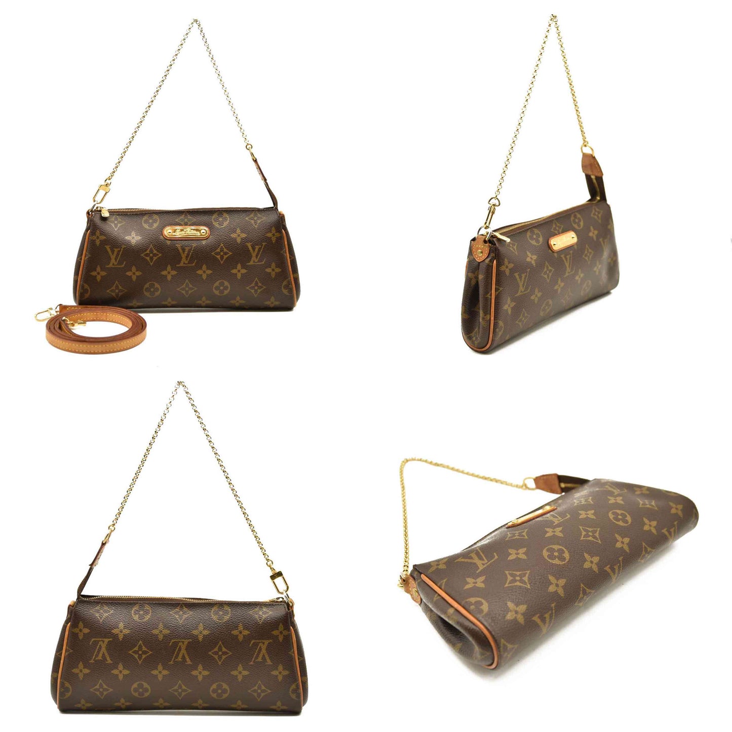 Louis Vuitton  Monogram Eva Clutch MB2154