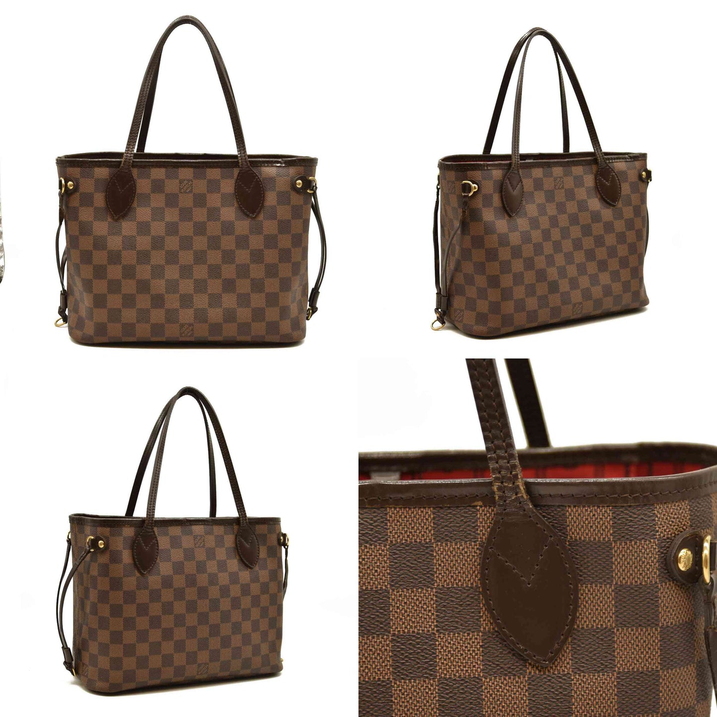 Louis Vuitton  Damier Ebene Neverfull PM VI2078