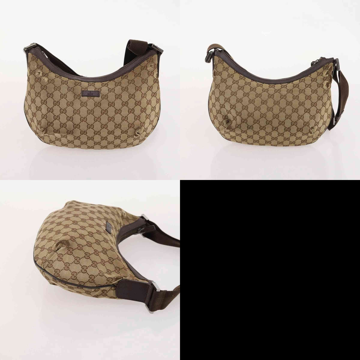 GIVEAWAY BAG Gucci GG Canvas Half-Moon Crossbody Bag GIVEAWAY BAG