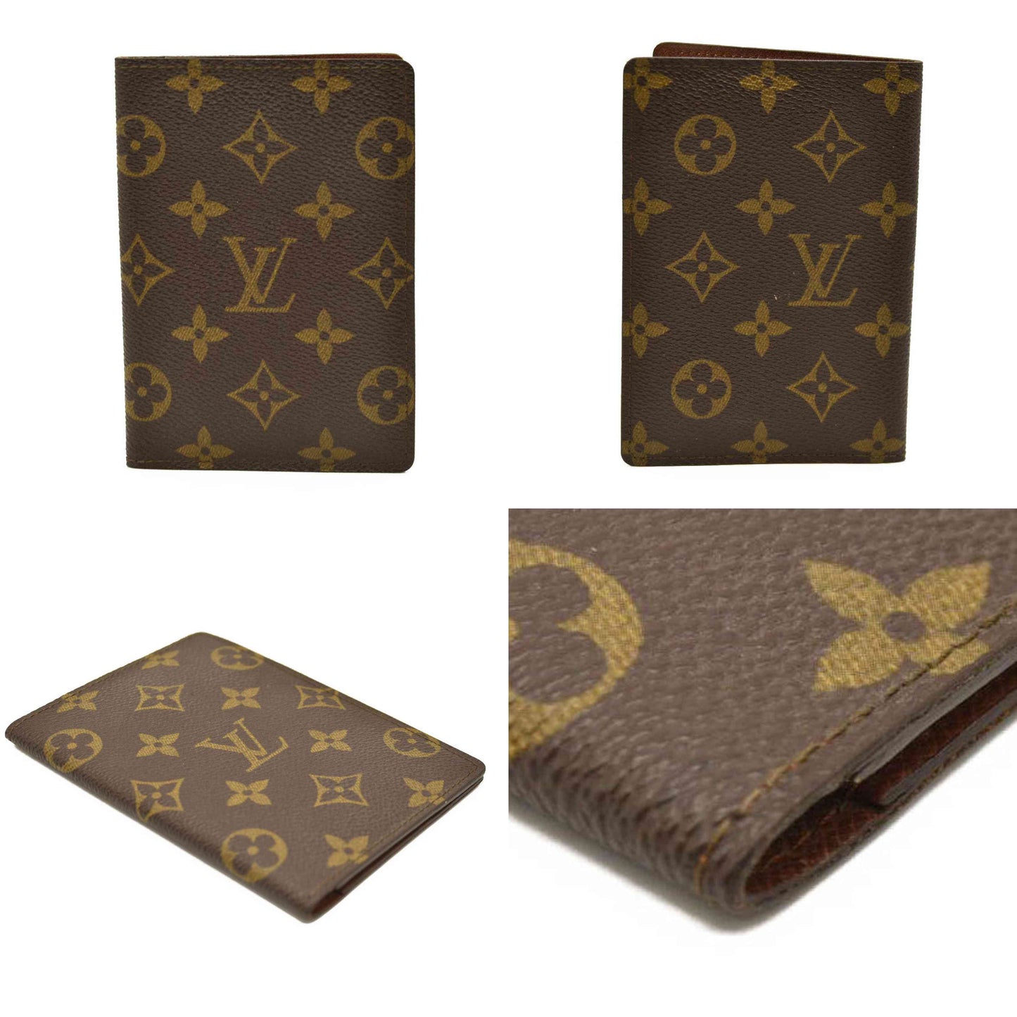 Louis Vuitton  Monogram Passport Cover 8905FA