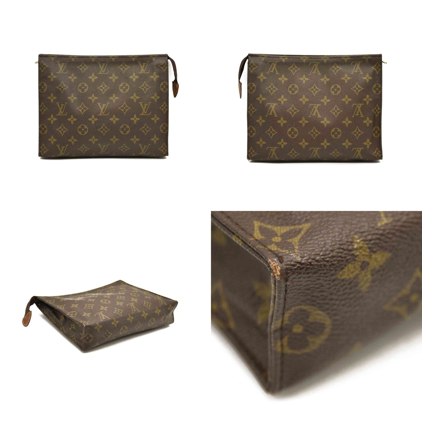 Louis Vuitton  Monogram Toiletry Pouch 26 853