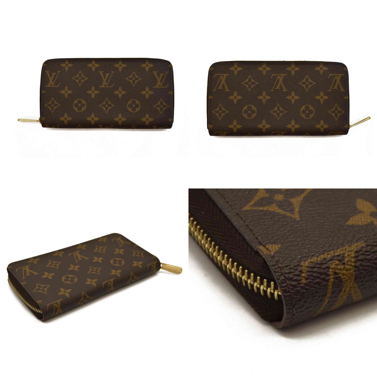 Louis Vuitton  Monogram Zippy Wallet Fuchsia CA0148