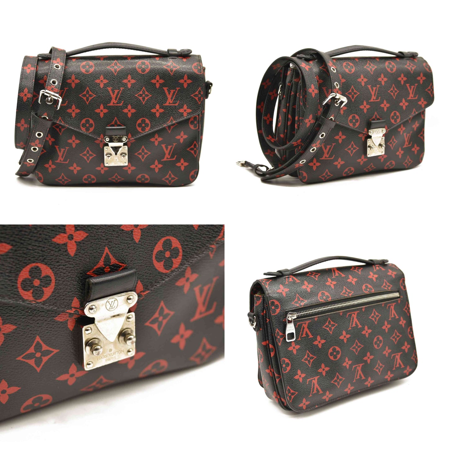 Louis Vuitton  Monogram Infrarouge Pochette Metis DR4196