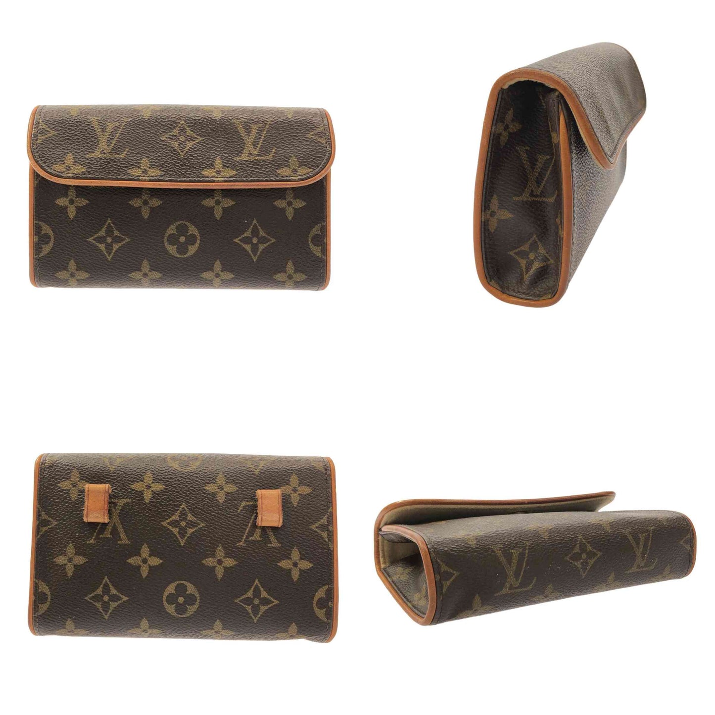 LOUIS VUITTON  Monogram Pochette Florentine FL0042