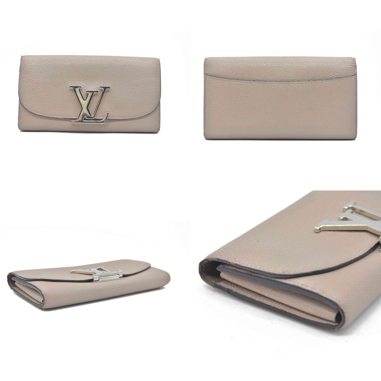 Louis Vuitton Parnassus Portefeuille Vivienne Long Wallet Beige $2090