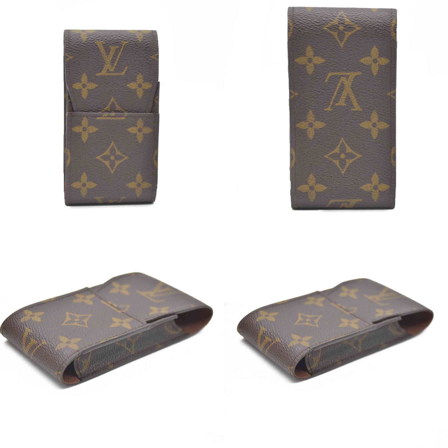 Louis Vuitton Monogram Cigarette Case Brown CT0060