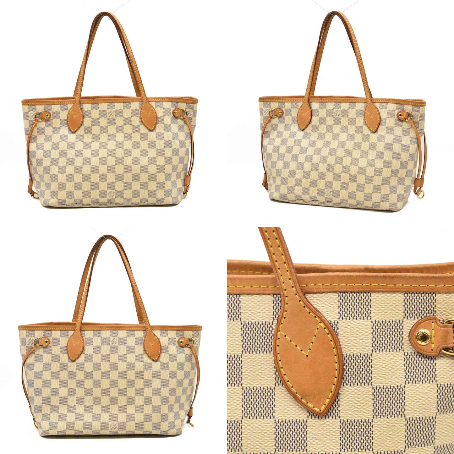 LOUIS VUITTON Damier Azur Neo Neverfull PM  VI4079