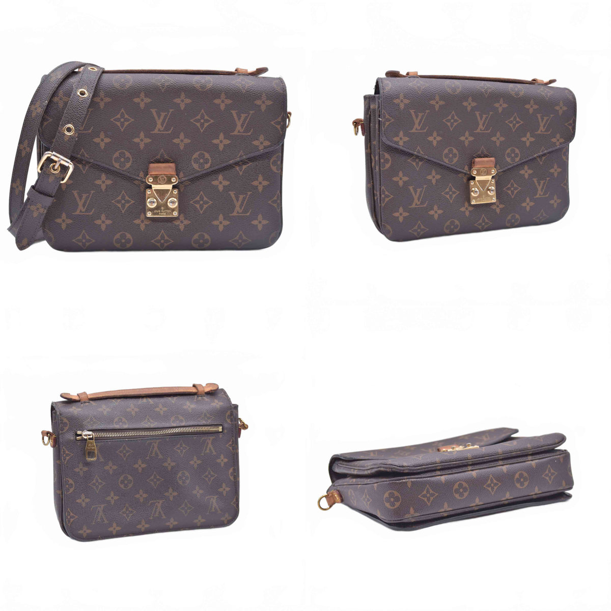 $2840 2019 Louis Vuitton Monogram Pochette Metis 10020869